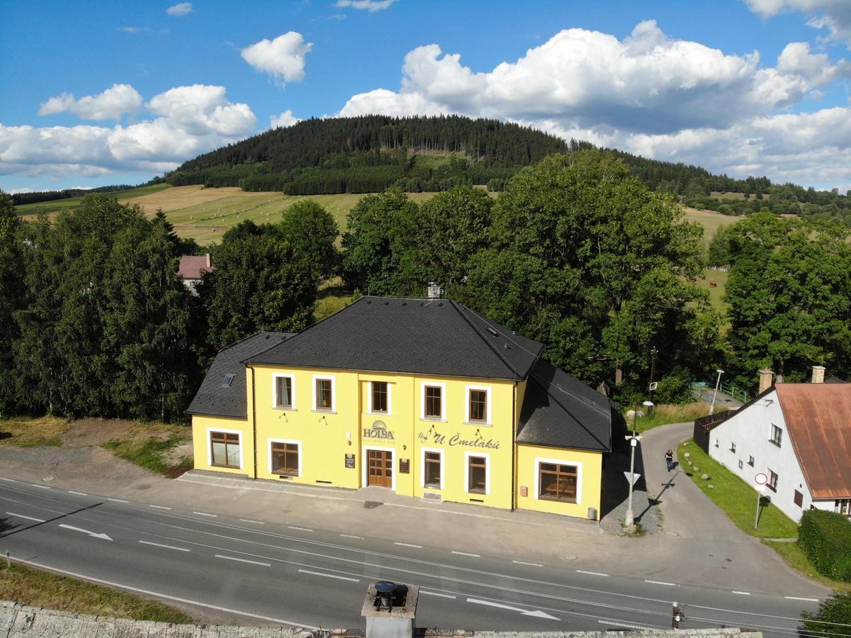Hotel U Cmelaku Červená Voda Exterior foto